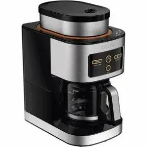 Лучшая кофеварка с вариантами кофемолки: KRUPS KM550D50 Personal Café Grind