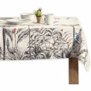 Лучшие варианты скатертей: Maison d’Hermine Amazonia Скатерть из 100% хлопка