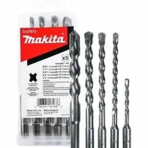Лучшие сверла для бетона: Makita 5 Piece - набор сверл SDS-Plus для SDS+