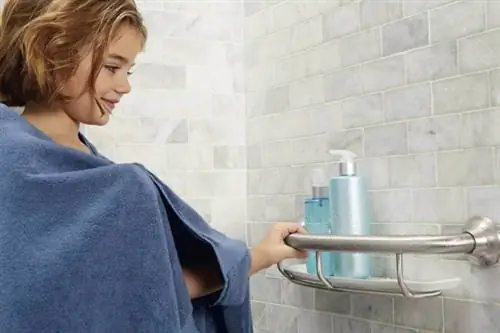 Лучшие варианты поручней для душа