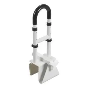 Лучшие варианты поручня для душа: поручень для ванны Drive Medical с регулируемой высотой