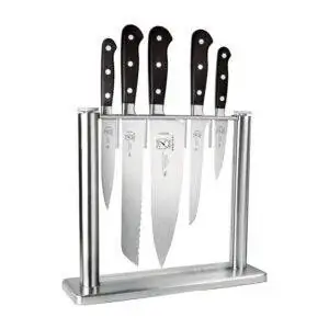 Лучшие варианты набора ножей: набор кованых ножей Mercer Culinary M23500 Renaissance Forged