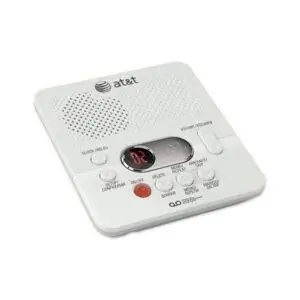 Лучшие варианты автоответчика: AT&T (1740WH) Digital AnsweSystem со временем и днем