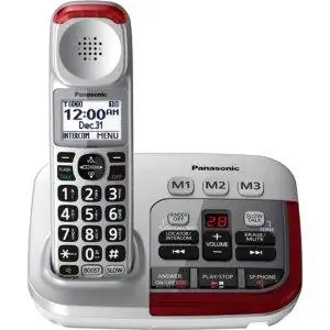 Лучшие варианты автоответчика: беспроводной телефон PANASONIC с усилителем и автоответчиком