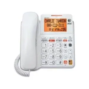 Лучшие варианты автоответчика: стандартный проводной телефон AT&T CL4940 с автоответчиком