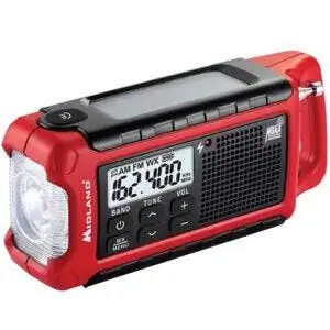 Лучшие варианты метеорологического радио: Midland - ER210, Emergency Compact Crank Weather