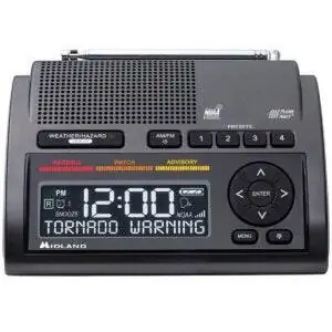 Лучшие варианты метеорологического радио: Midland - WR400, Deluxe NOAA Emergency Weather Alert Radio