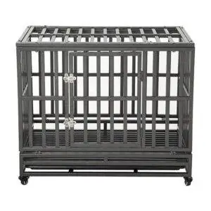 Лучшие варианты ящиков для собак: LUCKUP Heavy Duty Dog Crate Strong Metal Kennel