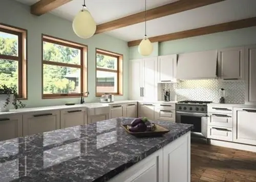 Столешницы из инженерного камня: Ocean Storm от Silestone