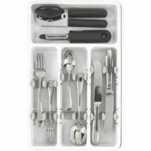 Лучшие варианты органайзеров для ящиков: OXO Good Grips Expandable Utensil Organizer