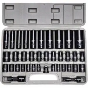 «Лучшие варианты ударных головок: CASOMAN Complete 3/8 и 1/2 Drive Impact Socket»