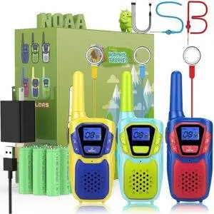 Лучшие рации для детей: Topsung 2 Walkie Talkies для девочек и мальчиков на большие расстояния