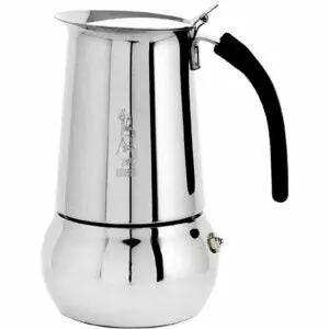 Лучшие варианты кофейников Moka: кофеварка Bialetti Kitty Espresso, нержавеющая сталь