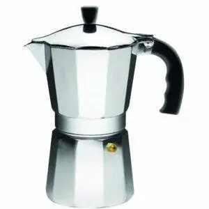 Лучшие варианты кастрюли Moka: кофеварка для эспрессо с 6 чашками IMUSA USA с алюминиевой плитой