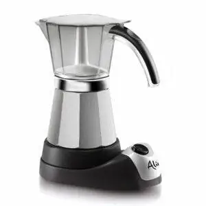 Лучшие варианты кофейников Moka: DELONGHI EMK6 Espresso, 6 чашек, нержавеющая сталь