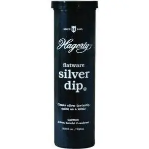 Лучший вариант полировки серебра: столовые приборы Hagerty 17245 Silver Dip