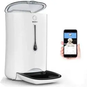 Лучшие варианты автоматической кормушки для кошек: WOPET SmartFeeder, автоматическая кормушка для собак и кошек