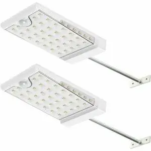 Лучший вариант солнечных водосточных фонарей: CREATIVE DESIGN 46 LED Solar Lights