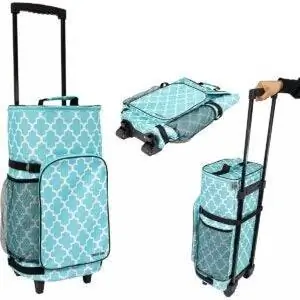 Лучший вариант изолированной сумки для продуктов: dbest products Ultra Compact Smart Cart Cooler