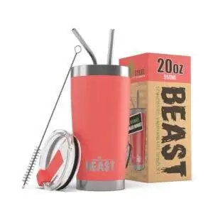 Лучший вариант стакана: Стакан Greens Steel BEAST 20 oz Blossom Tumbler
