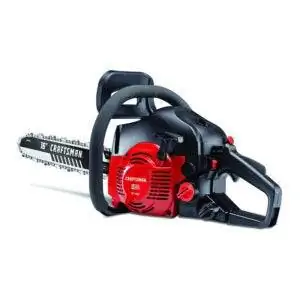 Лучшая бензопила для распиловки дров: Craftsman 42cc Full Crank 2-тактная газовая бензопила