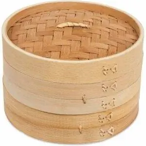 Лучшие варианты бамбуковой пароварки: BirdRock Home 8 Inch Bamboo Steamer