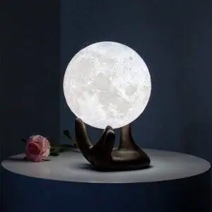 Лучшие варианты лунной лампы: лунная лампа BRIGHTWORLD