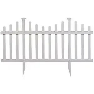 Лучшие варианты садовых ограждений: Zippity Outdoor Products ZP19001 Madison Vinyl