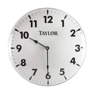 Лучшие варианты напольных часов: часы для патио продуктов Taylor Precision (18 дюймов)