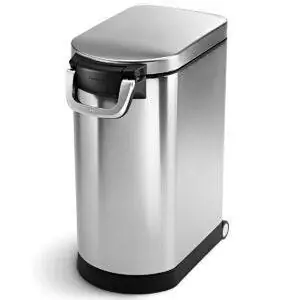 Варианты хранения корма для собак: simplehuman 30 литров Варианты хранения корма для собак: simplehuman 30 литров