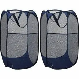 Лучшие варианты корзины для белья: корзина для стирки Handy Laundry Mesh Popup