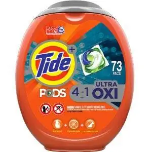 Лучшие варианты капсул для стирки: Tide Pods Ultra Oxi Liquid Laundry Pacs