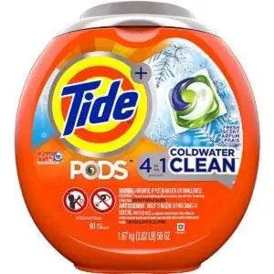 Лучшие варианты капсул для стирки: Tide Pods Coldwater Clean Liquid Laundry Pods Pacs