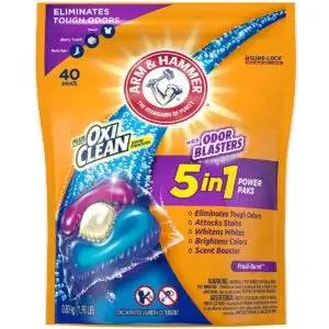 Лучшие варианты капсул для стирки: Arm & Hammer Plus OxiClean с ароматизаторами