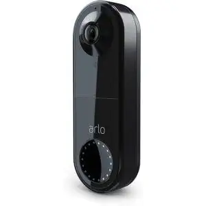 Лучший вариант умного дверного звонка: Arlo Essential Video Doorbell Wired | HD-видео