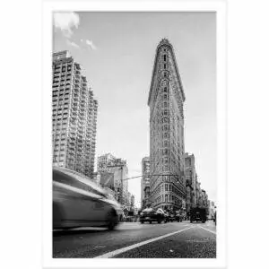 Лучший вариант рамы для плаката: белая рамка для плаката Americanflat 24 x 36 дюймов.