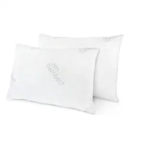 Лучший вариант подушек королевского размера: бамбуковые подушки Zen, набор из 2