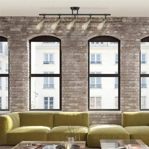 Трековое освещение может дополнить широкий спектр дизайнерских вкусов