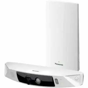 Лучший вариант домашней системы безопасности с самоконтролем: Panasonic HomeHawk Outdoor Wireless Smart Home