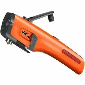 Лучший вариант фонарика с ручным приводом: светодиодный фонарик LUXON Emergency Tool Kit и зарядное устройство USB
