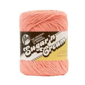 Лучший вариант пряжи: Lily Sugar 'N Cream Оригинальная однотонная пряжа