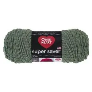 Лучший вариант пряжи: Red Heart Super Saver Yarn