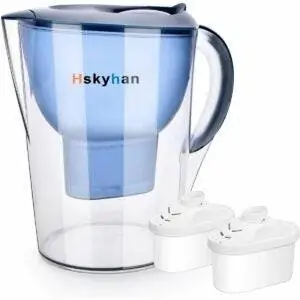 Лучший вариант кувшина с фильтром для щелочной воды: кувшин с фильтром для щелочной воды Hskyhan - 3,5 литра