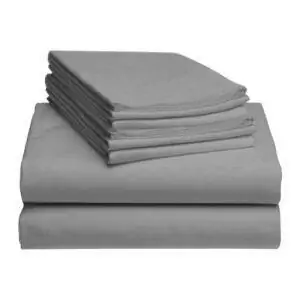 Лучший вариант простыней с глубоким карманом: LuxClub 6 PC Sheet Set Bamboo Sheets Deep Pockets