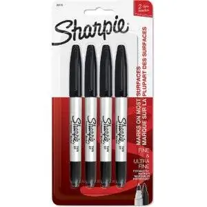 Лучшие варианты перманентных маркеров: перманентные маркеры Sharpie Twin Tip Лучшие варианты перманентных маркеров: перманентные маркеры Sharpie Twin Tip