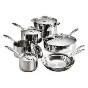 Лучший вариант набора посуды: Tramontina 80116 249DS Gourmet из нержавеющей стали Лучший вариант набора посуды: Tramontina 80116 249DS Gourmet из нержавеющей стали