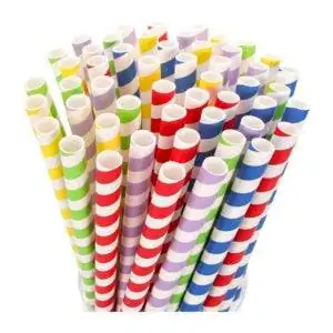 Лучший вариант бумажных соломинок: HIWARE Extra Wide Paper Smoothie & Boba Straws Лучший вариант бумажных соломинок: HIWARE Extra Wide Paper Smoothie & Boba Straws