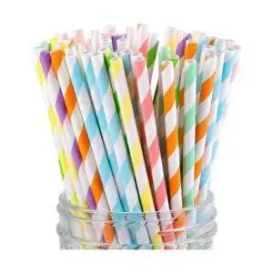 Лучший вариант бумажных соломинок: бумажные соломинки Cooraby Easter Colors Лучший вариант бумажных соломинок: бумажные соломинки Cooraby Easter Colors