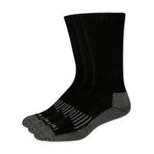 Лучший вариант зимних носков: Dickie’s Men’s 3 Pack Heavyweight Cushion Compression