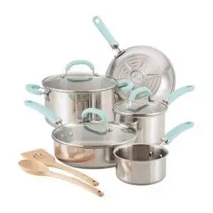 Лучший вариант посуды из нержавеющей стали: Rachael Ray создает вкусный набор из нержавеющей стали